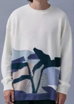 PUBLIC TOKYO 長袖 ニット 白