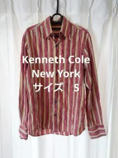 Kenneth Cole New York　長袖　ストライプ　ワイシャツのサムネイル