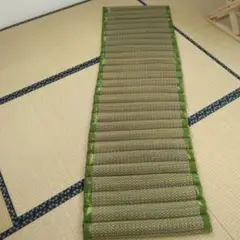 緑色パターン入り置き畳 収納袋付き