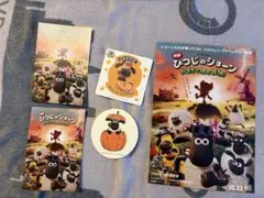 ひつじのショーン 映画リーフレットとひつじのショーンカフェ