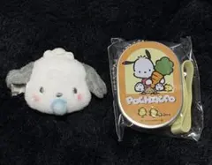 サンリオ ポチャッコ ヘアクリップ シール付きミニランチボックス
