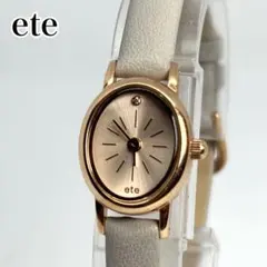 未使用 ete クォーツ 腕時計 レザー レディース 上品 ビジネスのサムネイル