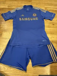 CHELSEA FC adidas サッカーユニフォーム　上下セット　Oサイズ adidas チェルシーFC ユニフォーム 上下セット - メルカリ