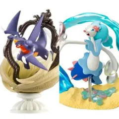 ガブリアス　アシレーヌ　リーメント　フィギュア　ポケモン　ポケットモンスター