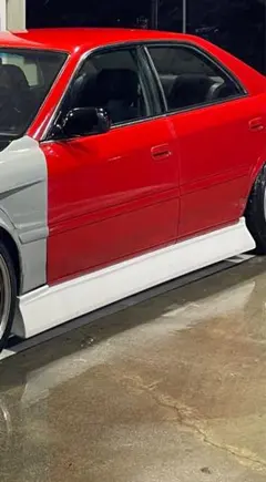 今月まで値下げ中　jzx100 マークII 純正フェンダー JZX100 マーク2 全年式 +50mm フロントフェンダー 左右セット