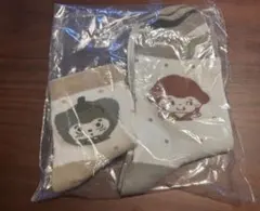 福助　フクスケ　ベビー靴下　親子セット　9cm〜14cm・23〜25cm