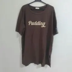 アースミュージックアンドエコロジー チュッパチャプスチュニックTシャツ ブラウンのサムネイル