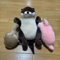 新江ノ島水族館 ぬいぐるみくじ 3種セットのサムネイル