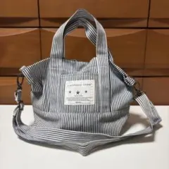 CIAOPANIC TYPY 2WAY トートバッグ キャンバストートストライプのサムネイル