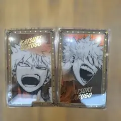 僕のヒーローアカデミア ヒロアカ展 箔押し クリアカード 爆豪勝己