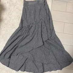 mysty woman アシンメトリーロングスカート