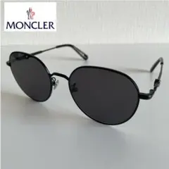 【新品未使用品】MONCLER モンクレール サングラス ラウンド型 メタルロゴ