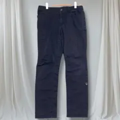 lunemoire ワークパンツ黒 ウエスト64 秋冬 カジュアル 作業着風