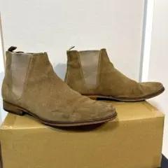 ZARA MAN スエード サイドゴアブーツ