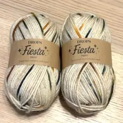 ☆新色☆40 ドロップス DROPS Fiesta ソックヤーン 並太 ウール