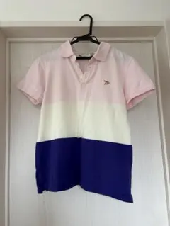 MAISON KITSUNÉ トリコロール ポロシャツ XS