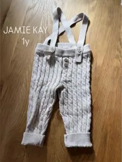 JAMIE KAY ケーブル編み　ニットロンパース 1y