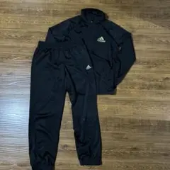 adidas ブラック ジャージセット 130