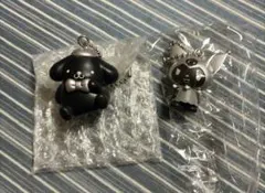 サンリオ　モノトーンマスコット　クロミ、プリン