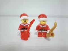 LEGO サンタミニフィグ 2体セット　クリスマス