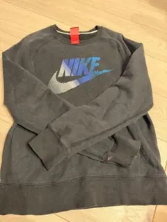 Nike ブラック スウェット トレーナー