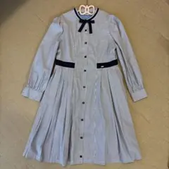 mezzopiano Junior ストライプワンピース M