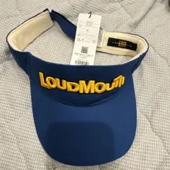 LOUDMOUTH ゴルフ バイザー ブルーのサムネイル