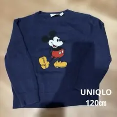 子供服　UNIQLO ミッキーマウス セーター 120cm