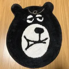 値下げ！！　coen ベア　ラグマット　ブラック