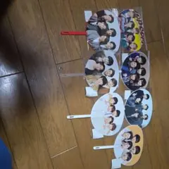 嵐 ミニうちわ×7