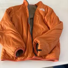 リバーシブルジャケット オレンジ ベージュ