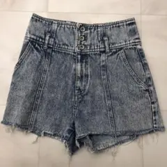 FREE'S MART フリーズマート カットオフ デニム ショートパンツ Sのサムネイル