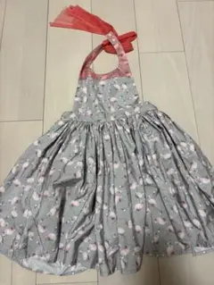 MARLMARLフラミンゴ柄エプロン