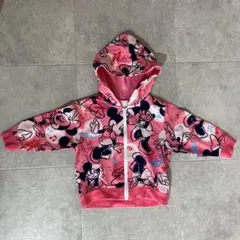 スカートおまけ付き　東京ディズニーリゾート ミニーマウス パーカー 80