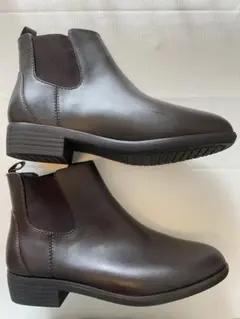 【当日発送】velikoko ショートブーツ ブラウン 防水仕様 25.5cm