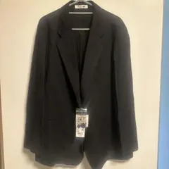 UNIQLO 黒のテーラードジャケット XXL