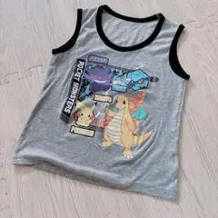 120 ポケモン　タンクトップ キッズ ノースリーブ