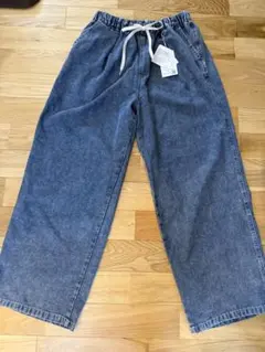 新品　しまむら　デニム　パンツ　Lのサムネイル