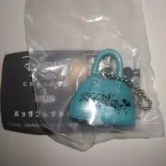 ディズニー　ガチャ　ガチャガチャ　バッグコレクション　Green　ミッキー　緑