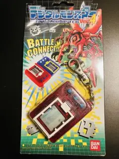 デジタルモンスター Ver.4 オリジナルクリアレッド デジモン ケース付