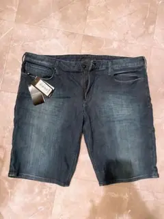 新品タグ付き　エンポリオアルマーニ　デニム　ハーフパンツ　US56 EU56