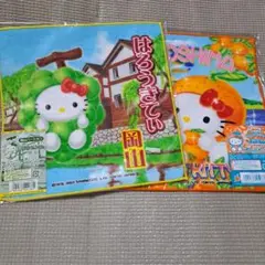 ハローキティご当地プチタオル HELLO KITTY ハローキティ ご当地プチタオル 静岡由井 東海道五十三次