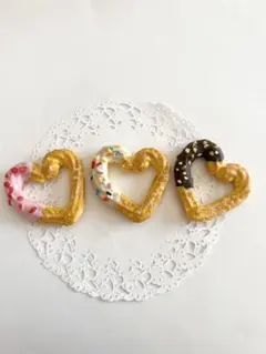 食品サンプル　ハートチュロス