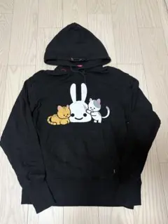 CUNE パーカー ブラック サイズ3