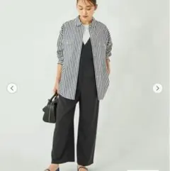 green label relaxing ツイードライク オールインワン