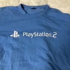 PlayStation 2 Tシャツ 青XLサイズ