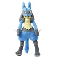 本日限り　ポケモンセンター ルカリオ 等身大ぬいぐるみ　最終値下げ 波動は我にあり！「ぬいぐるみ 等身大ルカリオ」ポケモン