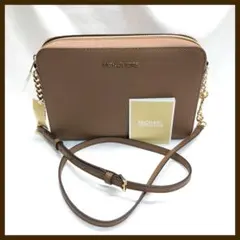 未使用✨極美品　MICHAEL KORS ショルダーバッグ ブラウン　チェーン
