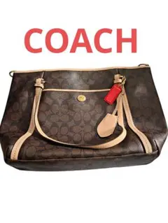 COACH コーチ 2WAY ショルダーバッグ トートバッグ肩掛け A4収納