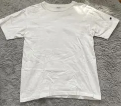 チャンピオン　T1011 ホワイトコットンTシャツ Mサイズ